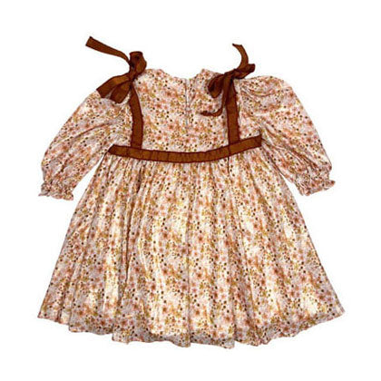 Tia Cibani Pomegranate Luna Bib Dress