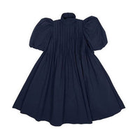Tia Cibani Denim Harriet Pin Tuck Dress