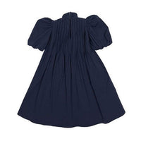 Tia Cibani Denim Harriet Pin Tuck Dress