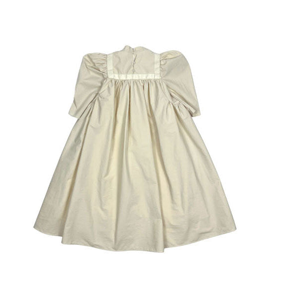 Tia Cibani Ivory  3/4 Sleeve Maxi Dress