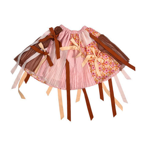 Tia Cibani Fresco Amira Patchwork Bow Skirt