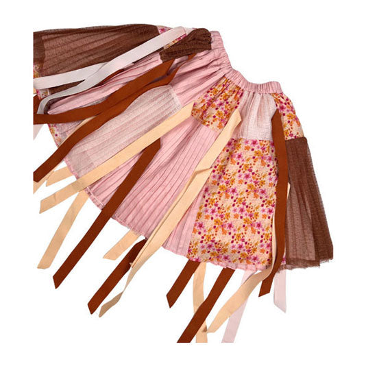 Tia Cibani Fresco Amira Patchwork Bow Skirt