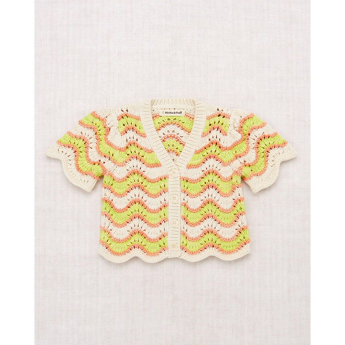 Misha and Puff Marzipan Feather Ellie Cardigan