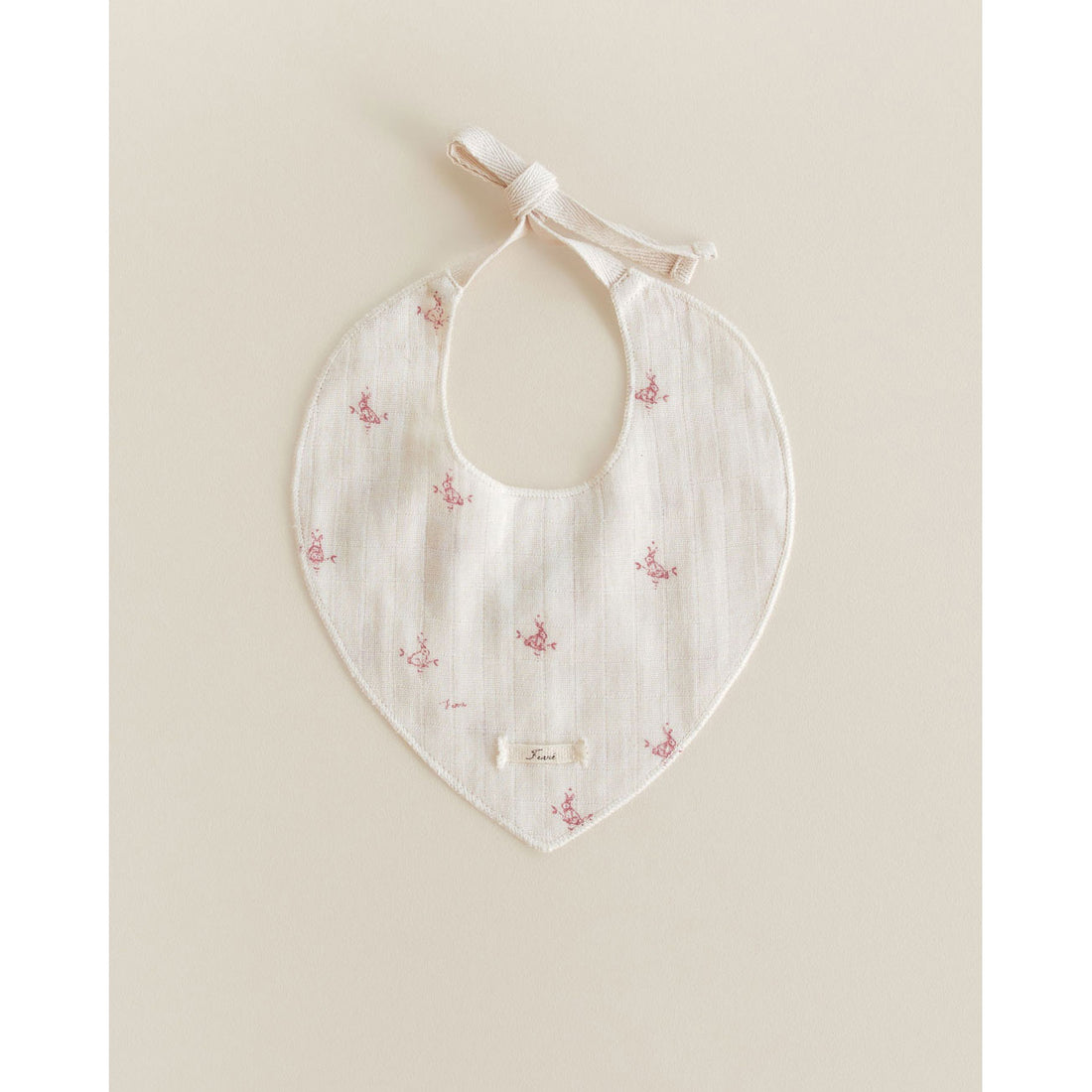 Ferne Folk Bunny Drool Bib