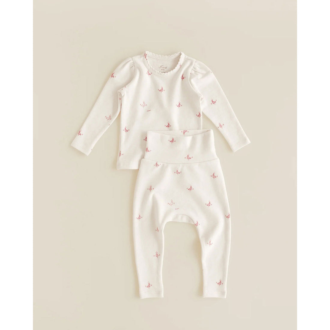 Ferne Folk Bunny Scalloped Set