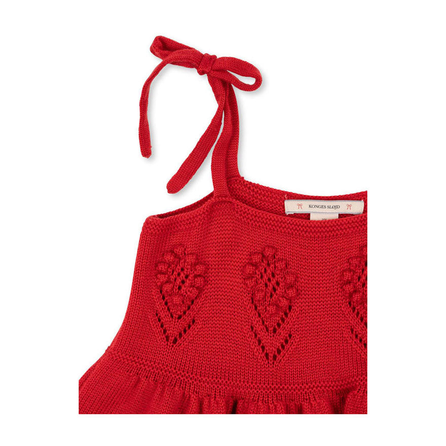Konges Slojd Barbados Cherry Fiol Knit Dress