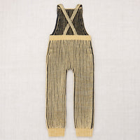 Misha and Puff Fisherman Rib Overall - Licorice