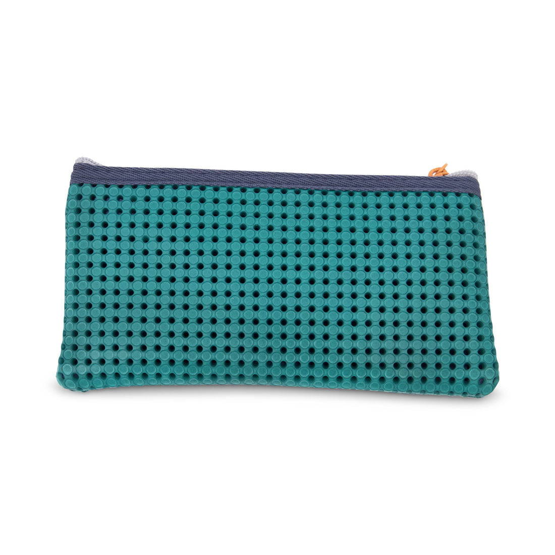 Light + Nine Flat Pencil Pouch Multi Green