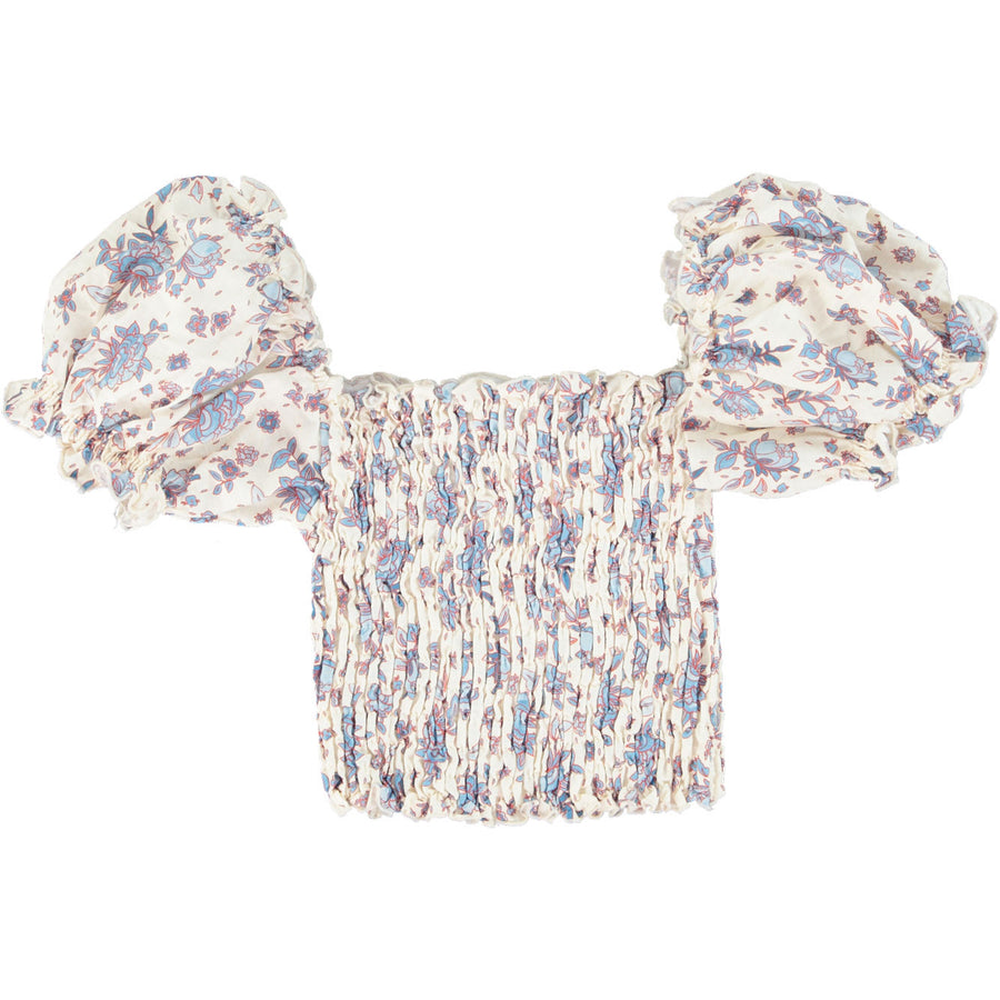 Bebe Organic Sky Rose Fleur Top