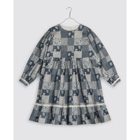 Little Cotton Clothes Patchwork Print Floral Dress