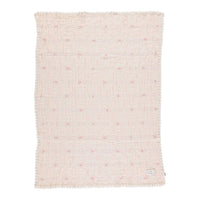 Bebe Organic Flower Motif Blanket