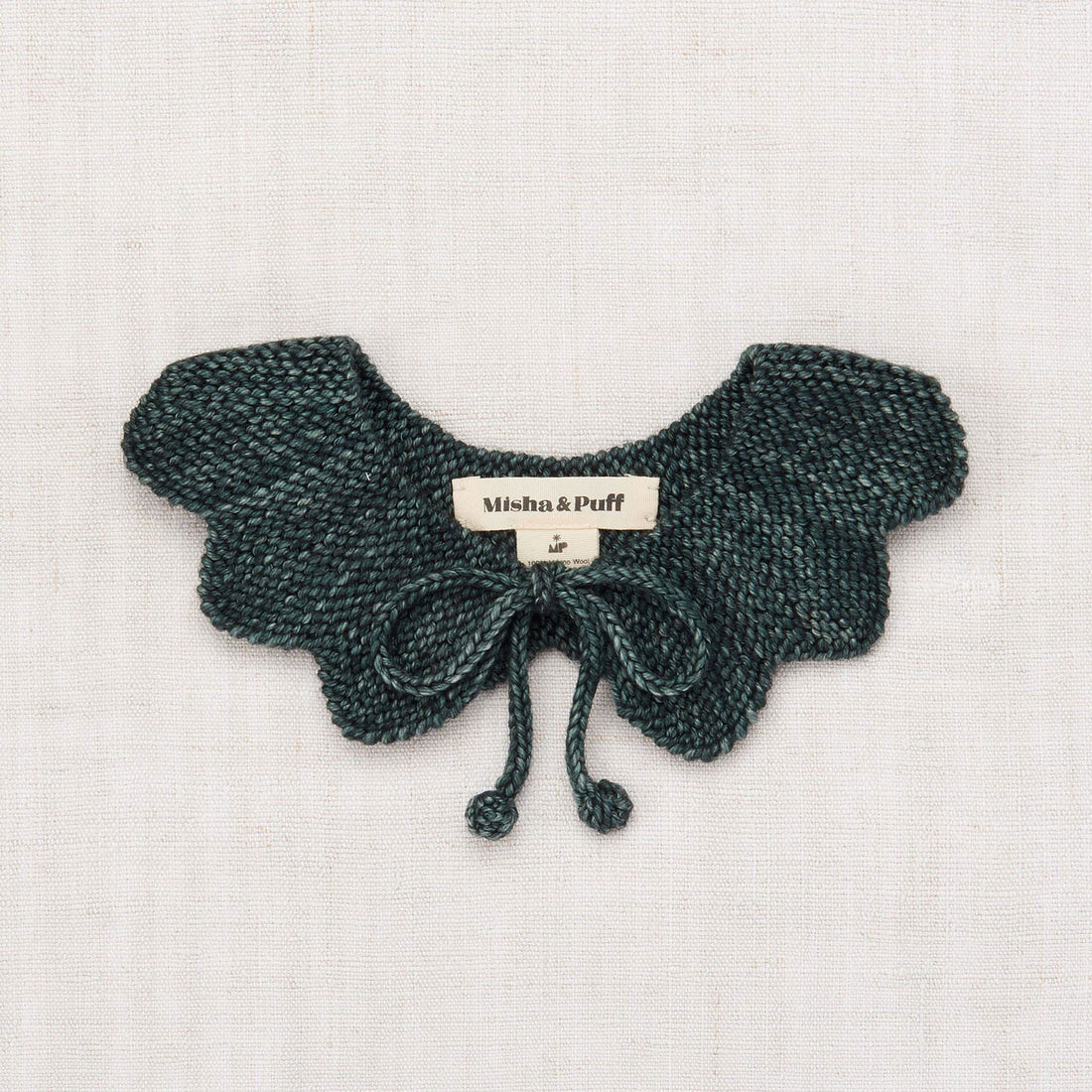Misha and Puff Flower Collar - Camp Green