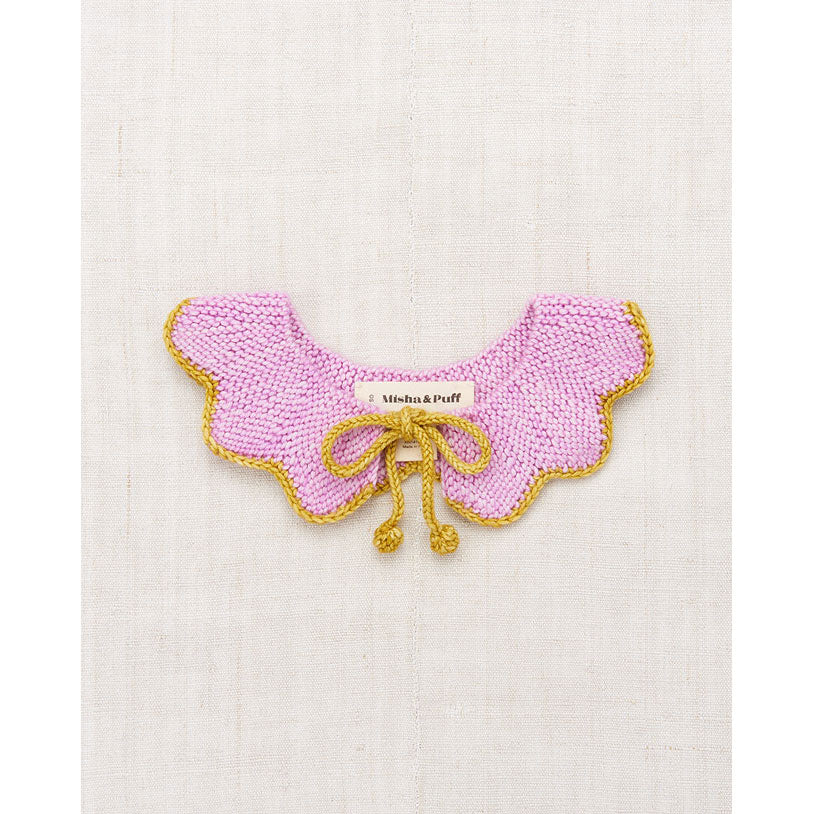 Misha and Puff  Pink Lilac Flower Collar