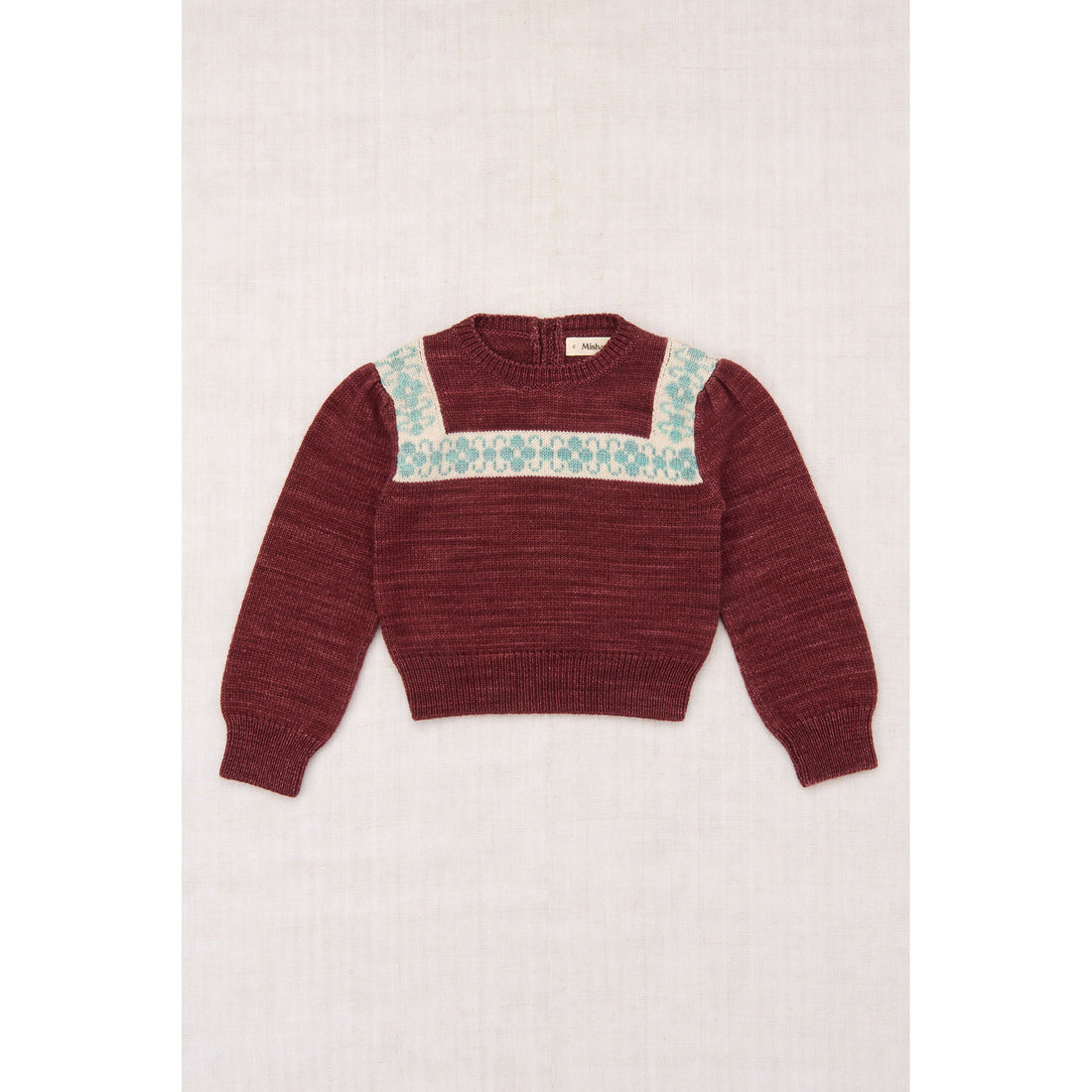 Misha and Puff Madder Root Folk Ribbon Sweater