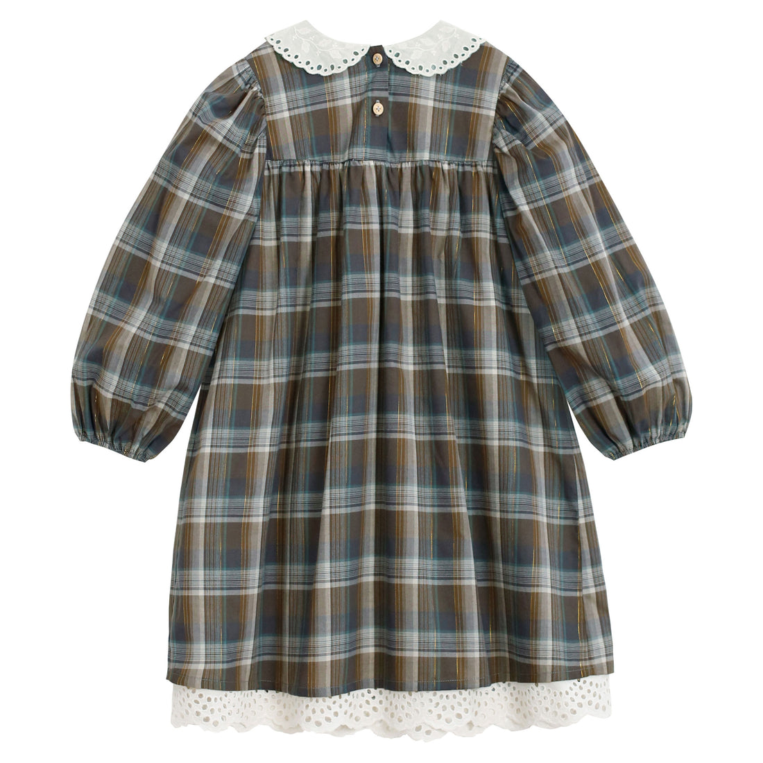 Cera Una Volta Check Lurex Frankie Dress