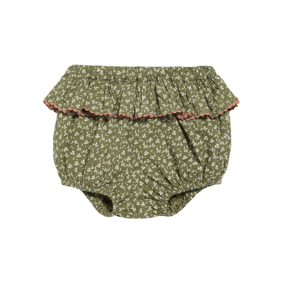 Little Cotton Clothes Hawthorn Floral Frilly Poppy Bloomers