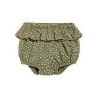 Little Cotton Clothes Hawthorn Floral Frilly Poppy Bloomers