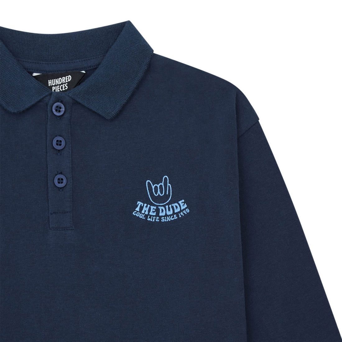 Hundred Pieces Navy Benny Polo