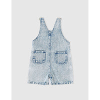 Goldie and Ace Blue Burton Washed Denim Overalls