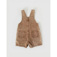 Goldie and Ace Brown Burton Vintage Washed Denim Overalls