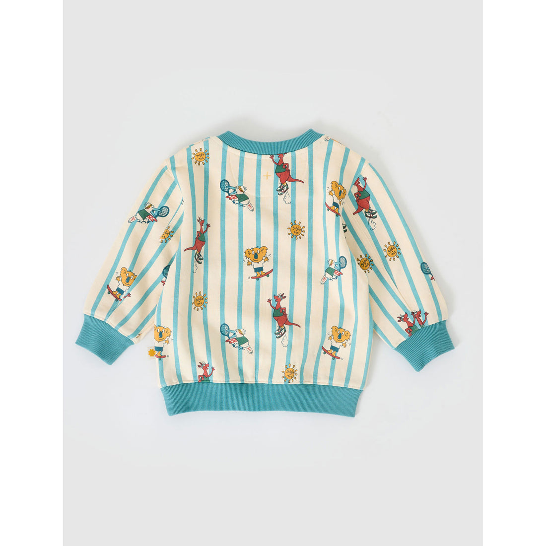 Goldie and Ace Goldie Squad Relaxed Terry Sweater