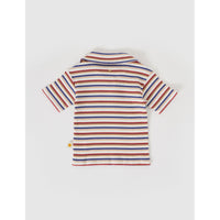 Goldie and Ace Outback Stripe Rib Polo Shirt