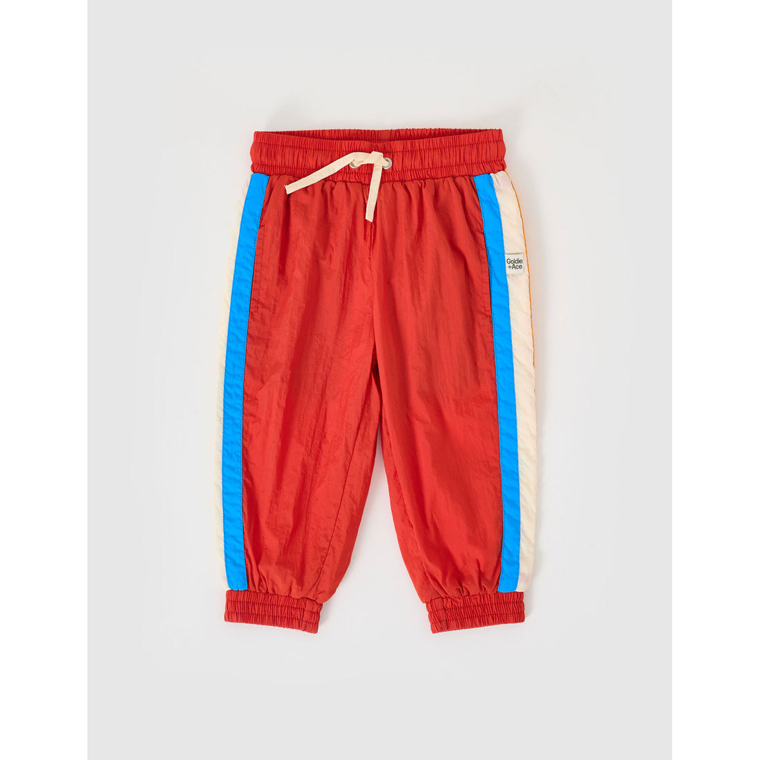 Goldie and Ace Red Retro Lightweight Sporty Pants