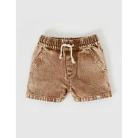 Goldie and Ace Brown Noah Denim Shorts
