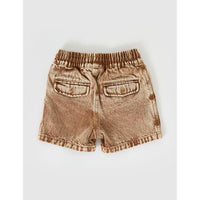 Goldie and Ace Brown Noah Denim Shorts