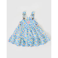 Goldie and Ace Seaside Daisy Tully Tiered Pinafore Dress