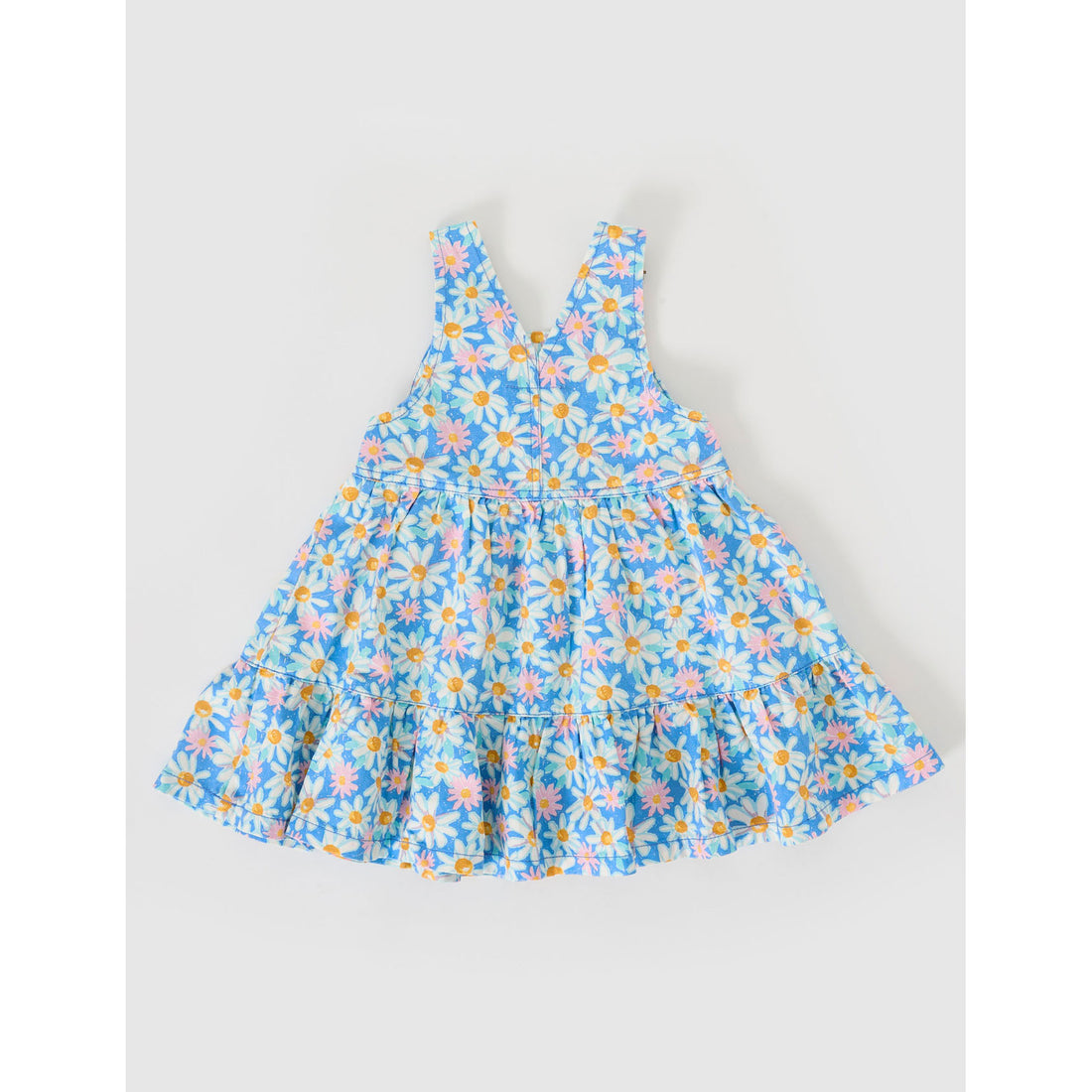 Goldie and Ace Seaside Daisy Tully Tiered Pinafore Dress