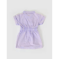 Goldie and Ace Mauve Piper Denim Belted Dress