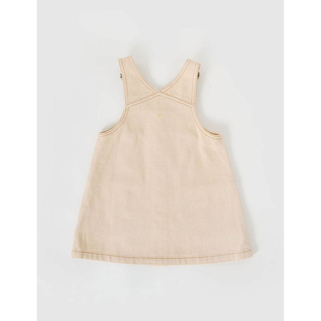 Goldie and Ace Oat Penelope Pinafore Pocket Dress