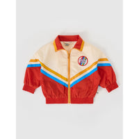 Goldie and Ace Red Retro Lightweight Spray Jacket