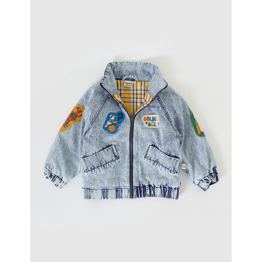 Goldie and Ace Blue Denim Ari Jacket
