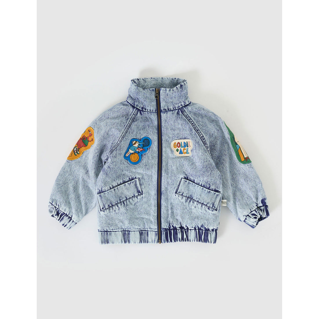 Goldie and Ace Blue Denim Ari Jacket