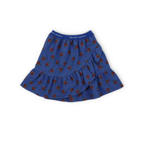 The New Society Crimson Roses Galia Skirt