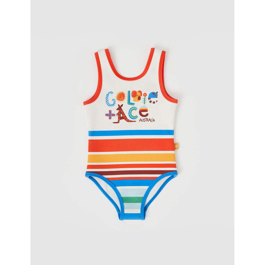 Goldie and Ace Land Down Under Stripe Swimsuit