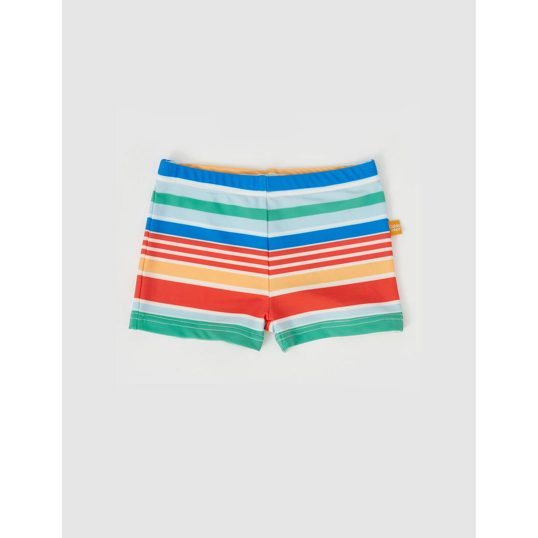 Goldie and Ace Bold Stripe Unisex Swim Shorties
