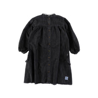 Loud Black Riches Raw Edge Dress