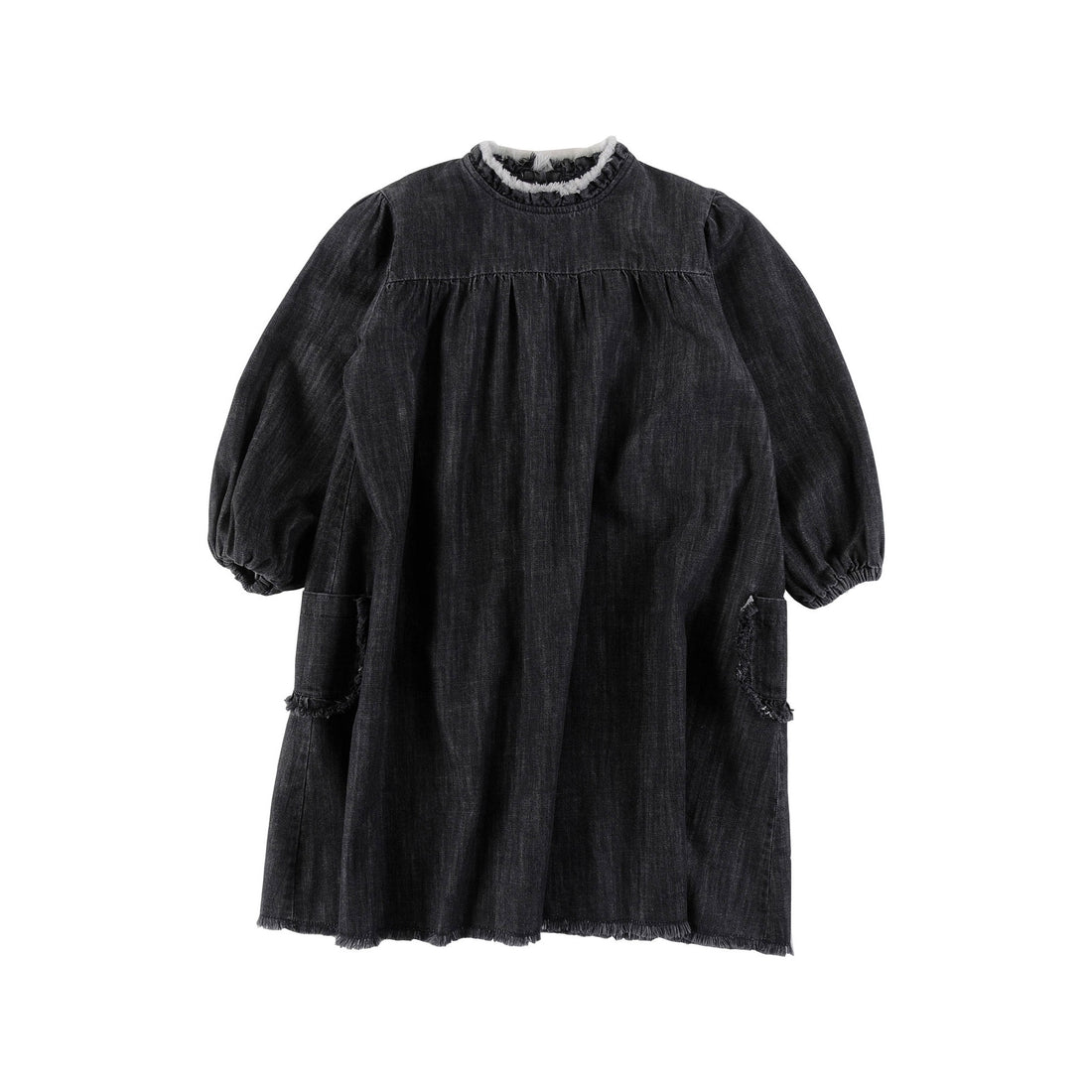 Loud Black Riches Raw Edge Dress