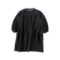 Loud Black Riches Raw Edge Dress