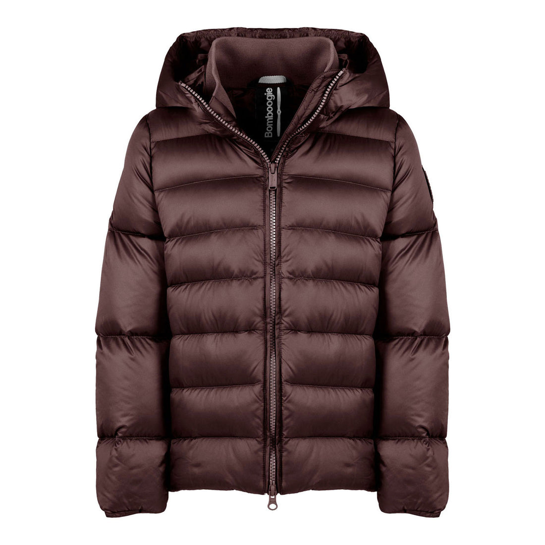 Bomboogie Berry Chocolate Down Jacket