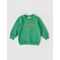 Goldie and Ace Goldie Crew Embroidered Sweater
