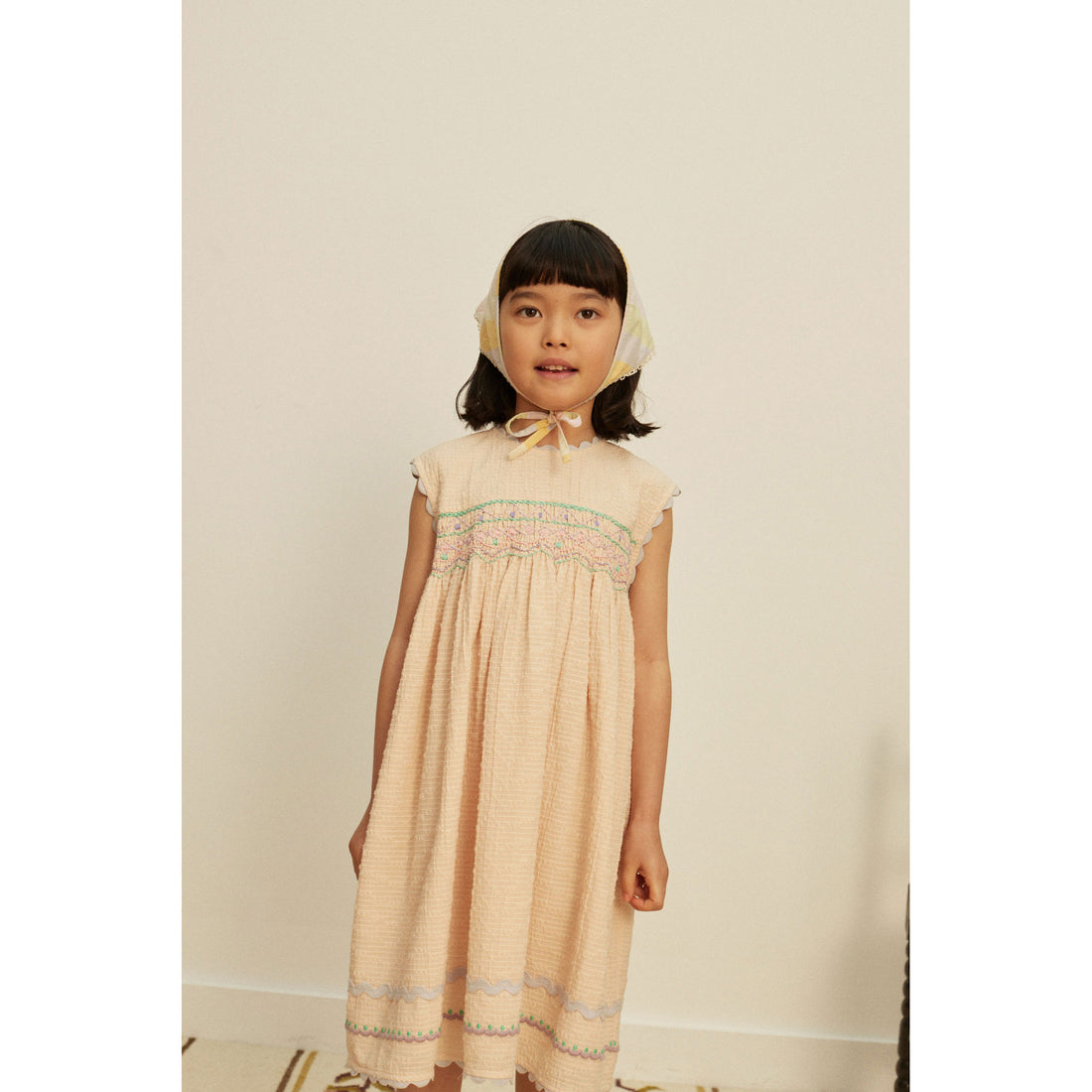 Apolina Blush Gigi Midi Dress