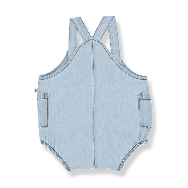 1+ in the Family  Denim Giorgio Romper