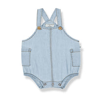 1+ in the Family  Denim Giorgio Romper