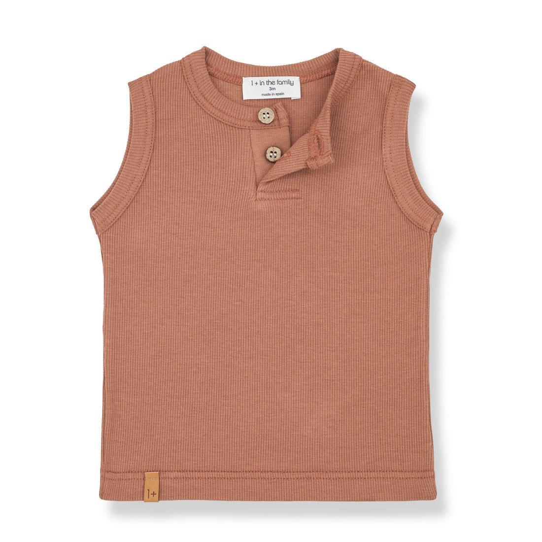 1+ In The Family Apricot Giovani Tank Top
