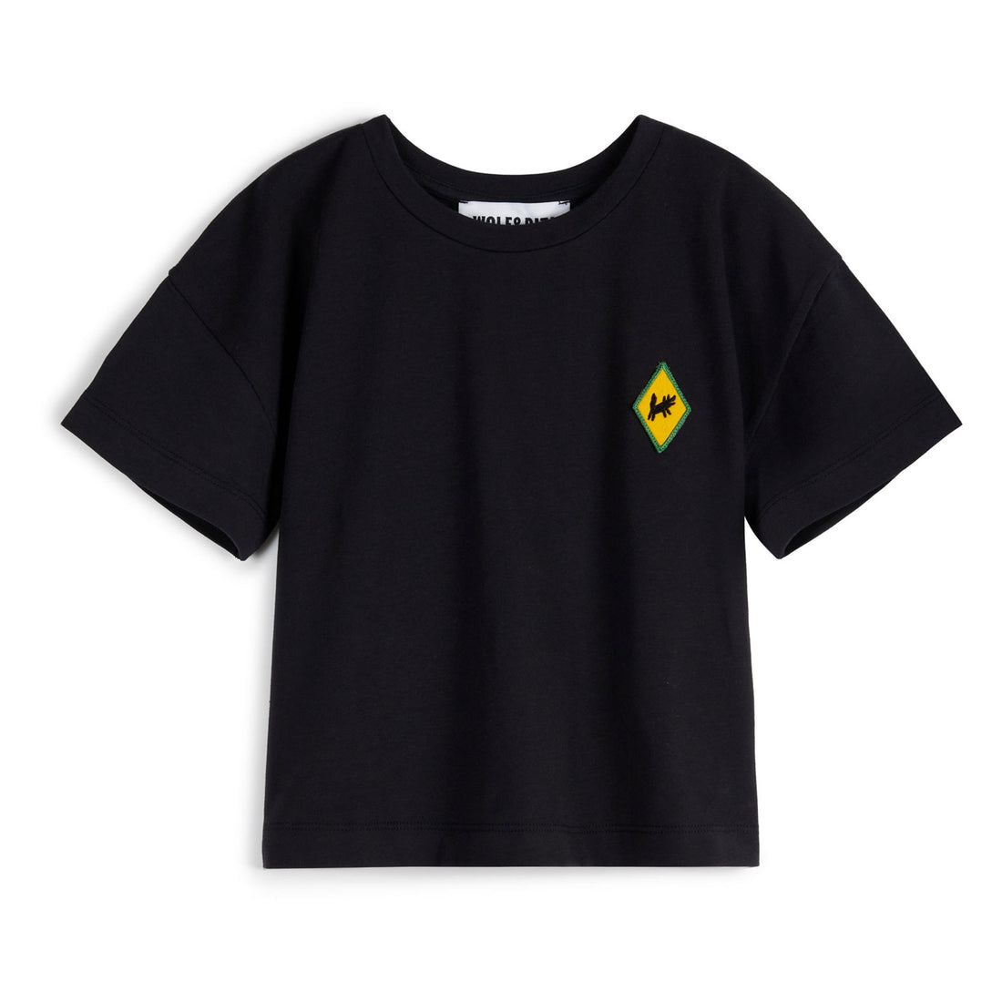 Wolf and Rita  Black Gisela Tee