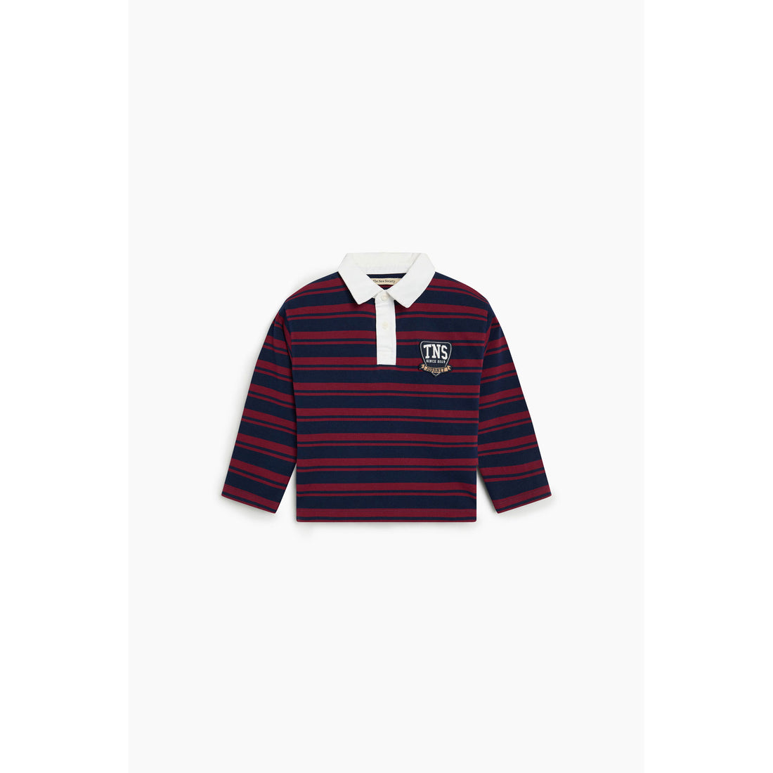 The New Society Rumba Red Stripe Glowee Polo